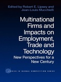 Cover: Multinational Firms and Impacts on Employment, Trade and Technology - Routledge