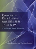 Cover: Quantitative Data Analysis with IBM SPSS 17, 18 & 19 - Routledge