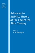 Cover: Advances in Stability Theory at the End of the 20th Century - CRC Press