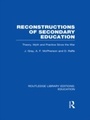 Cover: Reconstructions of Secondary Education - Routledge