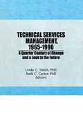 Cover: Technical Services Management, 1965-1990 - Routledge