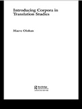 Cover: Introducing Corpora in Translation Studies - Routledge