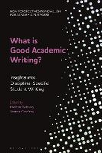 Enlarge image Cover: What is Good Academic Writing? - Bloomsbury Academic