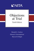 Cover: Objections at Trial - Aspen Publishing