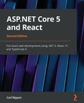 Cover: ASP.NET Core 5 and React - Packt Publishing