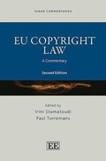 Cover: EU Copyright Law - Edward Elgar Publishing