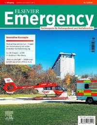 Abbildung von: Elsevier Emergency. Innovative Konzepte. 3/2020 ebook - Urban & Fischer