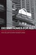 Cover: Decent Homes for All - Routledge