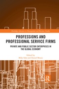 Cover: Professions and Professional Service Firms - Routledge