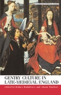 Cover: Gentry Culture in Late-Medieval England - Manchester University Press