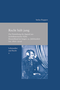 Cover: Recht h&auml;lt jung - Vittorio Klostermann Verlag