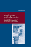 Cover: Artistic Canons and Legal Protection - Vittorio Klostermann Verlag