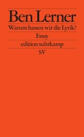 Cover: Warum hassen wir die Lyrik? - Suhrkamp
