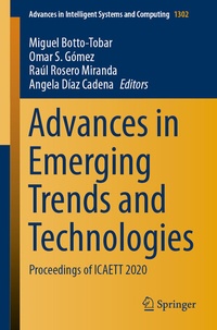Abbildung von: Advances in Emerging Trends and Technologies - Springer