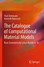 Cover: The Catalogue of Computational Material Models - Springer