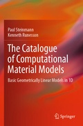 Cover: The Catalogue of Computational Material Models - Springer