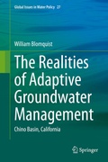 Cover: The Realities of Adaptive Groundwater Management - Springer