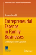 Cover: Entrepreneurial Essence in Family Businesses - Springer