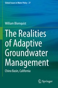 Cover: The Realities of Adaptive Groundwater Management - Springer