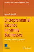 Cover: Entrepreneurial Essence in Family Businesses - Springer