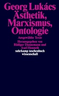 Cover: &Auml;sthetik, Marxismus, Ontologie - Suhrkamp