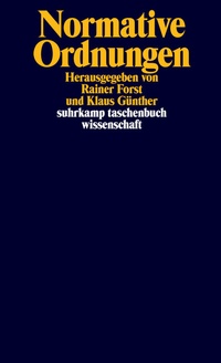 Abbildung von: Normative Ordnungen - Suhrkamp