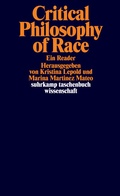 Cover: Critical Philosophy of Race - Suhrkamp