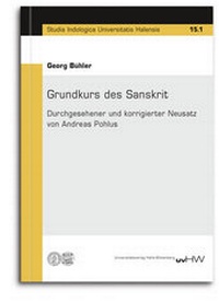 Abbildung von: Grundkurs des Sanskrit - Universitätsverlag Halle-Wittenberg