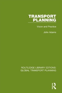 Enlarge image Cover: Transport Planning - Routledge