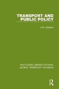 Cover: Transport and Public Policy - Routledge
