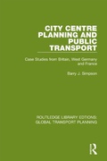 Cover: City Centre Planning and Public Transport - Routledge