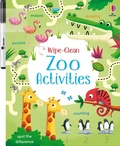 Cover: Wipe-Clean Zoo Activities - Usborne Publishing Ltd