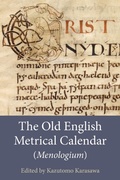 Cover: The Old English Metrical Calendar (Menologium) - D.S. Brewer