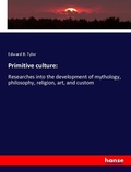 Cover: Primitive culture: - Hansebooks