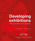 Cover: Developing Exhibitions - Uitgeverij de Kunst