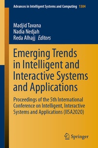 Enlarge image Cover: Emerging Trends in Intelligent and Interactive Systems and Applications - Springer