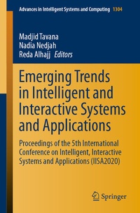 Enlarge image Cover: Emerging Trends in Intelligent and Interactive Systems and Applications - Springer