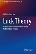 Cover: Luck Theory - Springer