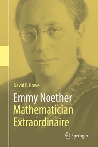 Abbildung von: Emmy Noether - Mathematician Extraordinaire - Springer