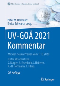Abbildung von: UV-GOÄ 2021 Kommentar - Springer