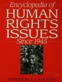 Cover: Encyclopedia of Human Rights Issues Since 1945 - Routledge