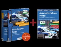 Abbildung von: Sparpaket - Einstellungstest + Auswahlverfahren Polizei - Ausbildungspark Verlag