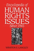 Cover: Encyclopedia of Human Rights Issues Since 1945 - Routledge