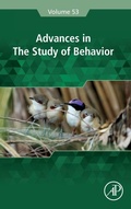Cover: Advances in the Study of Behavior: Volume 53 - Academic Press
