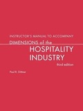 Cover: Dimensions of the Hospitality Industry, Instructor's Manual - Wiley