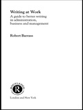 Cover: Writing at Work - Routledge