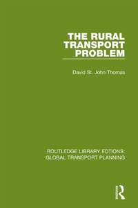 Enlarge image Cover: The Rural Transport Problem - Routledge