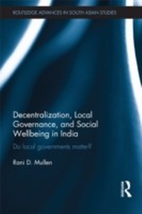 Abbildung von: Decentralization, Local Governance, and Social Wellbeing in India - Routledge