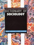 Cover: Dictionary of Sociology - Routledge