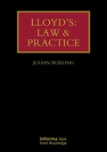 Cover: Lloyd's: Law and Practice - Informa Healthcare